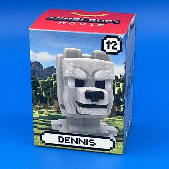 2025 A Minecraft Movie McDonald’s Kids Happy Meal Toy #12 Dennis New Sealed - Picture 1 of 6